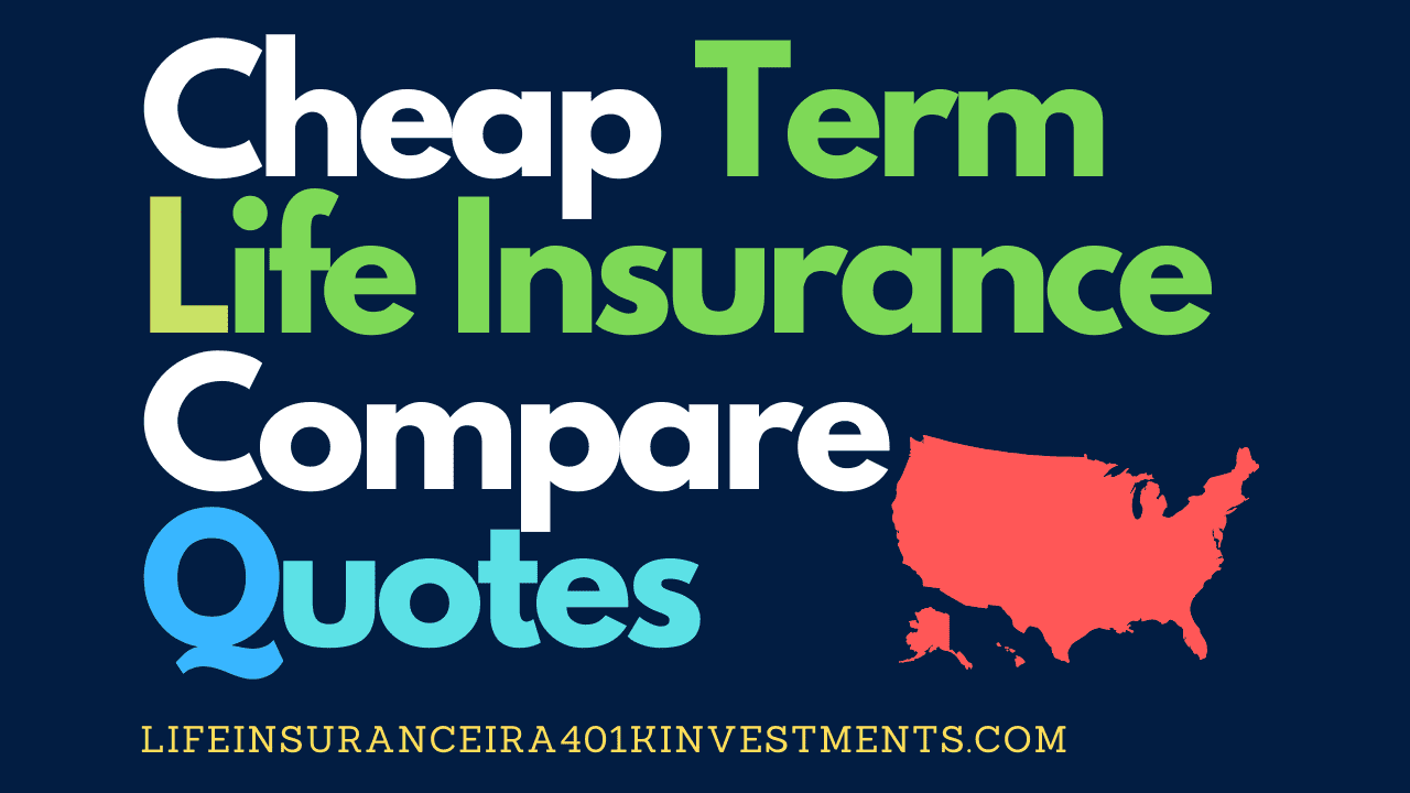 Insurance term cheap life