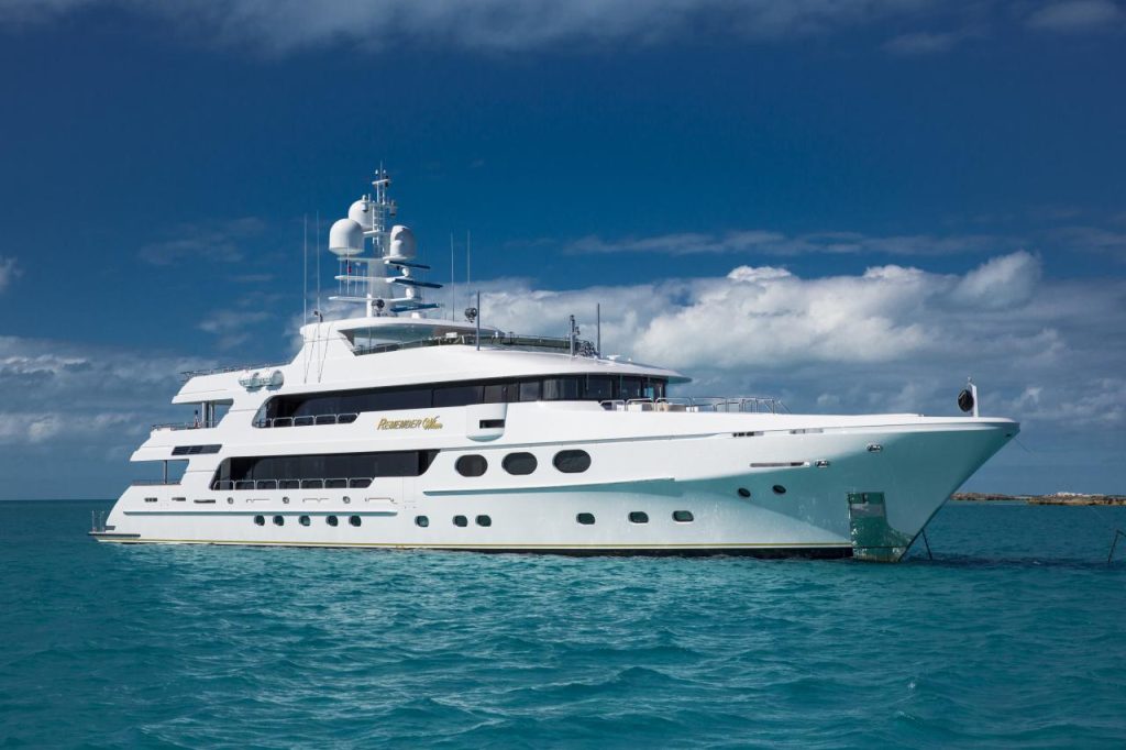 Yacht luxury charter yachts remember when charters beautiful boat bahamas motor 50m crewed h2o florida christensen weekly offer special ocean Luxury yacht insurance for luxury yachts with advanced technology