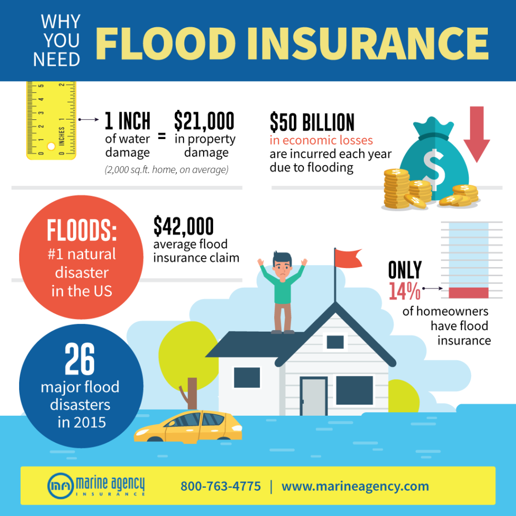 Top flood insurance for homeowners in high-risk flood zones