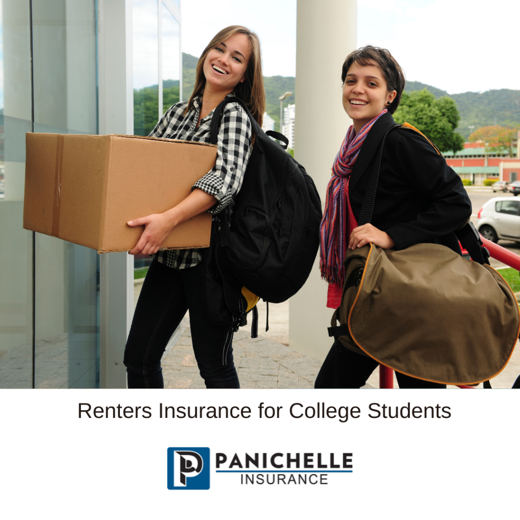 Affordable renters insurance for college students in on-campus dorms