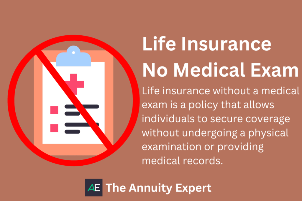 Best life insurance with no medical exam for seniors
