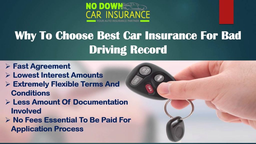 Top-rated car insurance for people with bad driving records