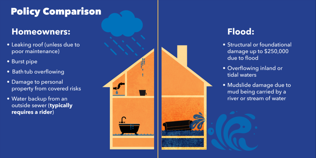 Top flood insurance for homeowners in high-risk flood zones